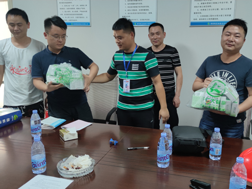 戰(zhàn)酷暑，保安全，梅溪湖建設(shè)開(kāi)展年中大檢查暨送清涼慰問(wèn)活動(dòng)